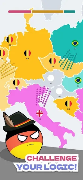 State Battle Conquer Territory (Конквер Стейт) [МОД Menu] Screenshot 4