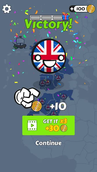 Country Balls: World War (Кантри Болс) [МОД Mega Pack] Screenshot 5