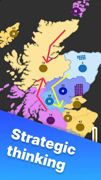 Territory games: tactics war (Тактикс ио) [МОД Много монет] Screenshot 3