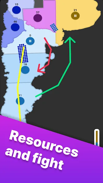 Territory games: tactics war (Тактикс ио) [МОД Много монет] Screenshot 5