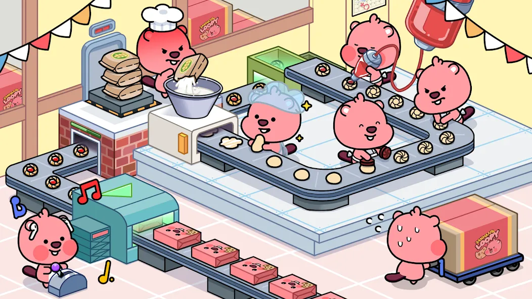 Zanmang Loopy : Idle Tycoon (Занманг Лупи) [МОД Меню] Screenshot 5