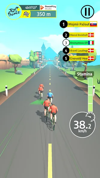 Tour de France Cycling Legends (Циклинг Легенды) [МОД Меню] Screenshot 1