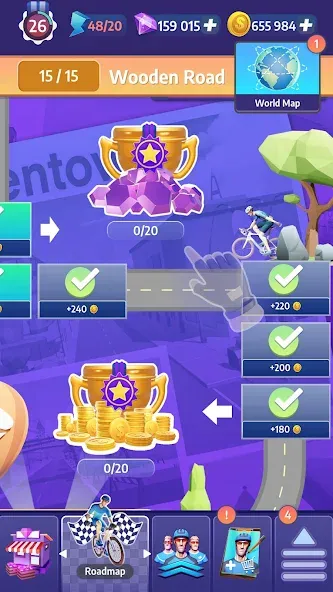 Tour de France Cycling Legends (Циклинг Легенды) [МОД Меню] Screenshot 5