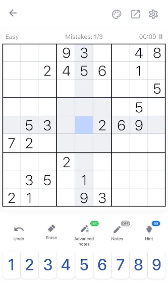 Sudoku - Classic Sudoku Puzzle [МОД Все открыто] Screenshot 4