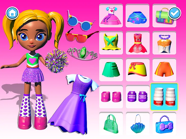 Doll Unbox! Fun Unboxing Games [МОД Много монет] Screenshot 3