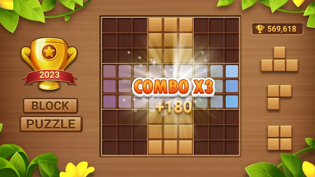 Block Puzzle Sudoku [МОД Много монет] Screenshot 2