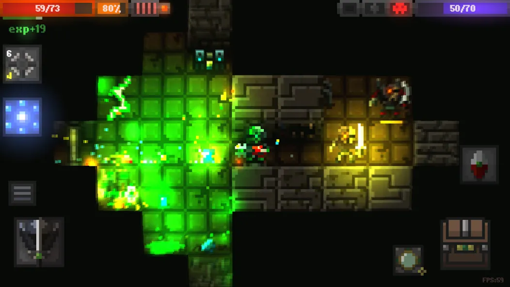 Caves (Roguelike) (Кэйвс) [МОД Menu] Screenshot 2