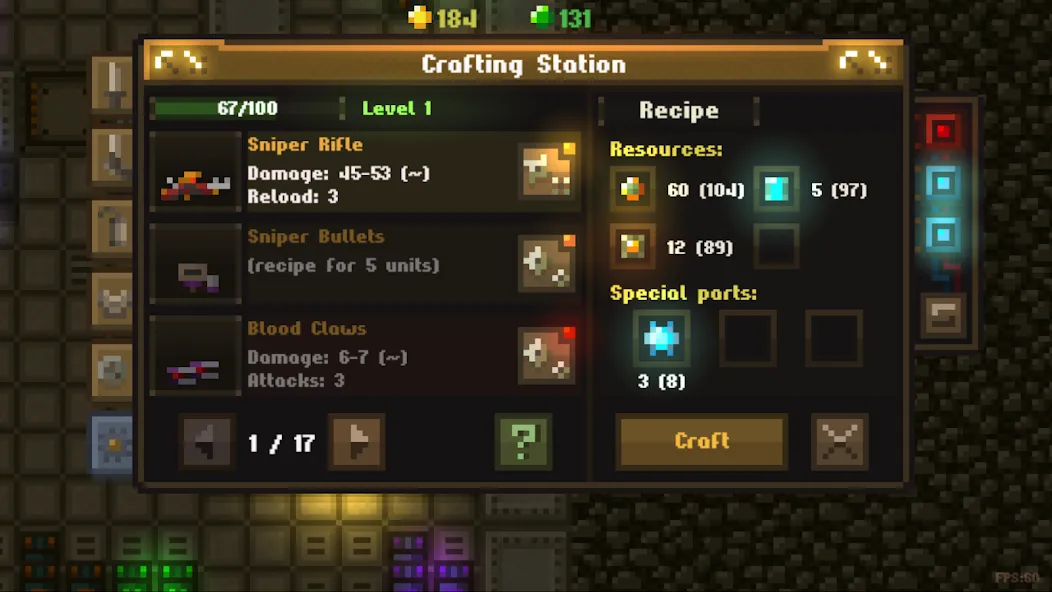 Caves (Roguelike) (Кэйвс) [МОД Menu] Screenshot 5