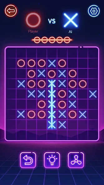 Tic Tac Toe 2 Player: XOXO [МОД Бесконечные деньги] Screenshot 4