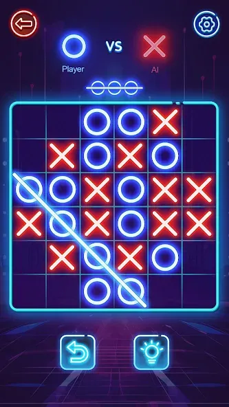 OX Game - XOXO · Tic Tac Toe [МОД Mega Pack] Screenshot 3