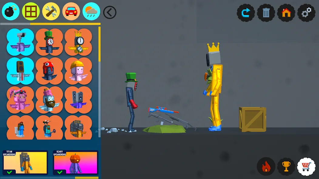 Playground 3D [МОД Бесконечные монеты] Screenshot 1