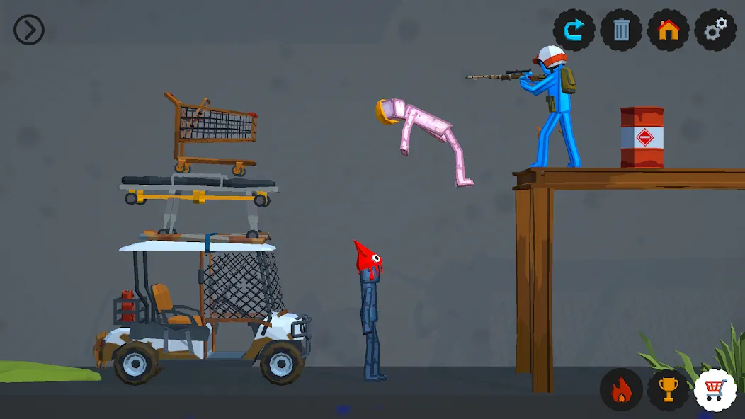 Playground 3D [МОД Бесконечные монеты] Screenshot 3