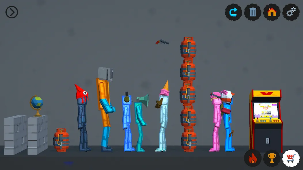 Playground 3D [МОД Бесконечные монеты] Screenshot 4