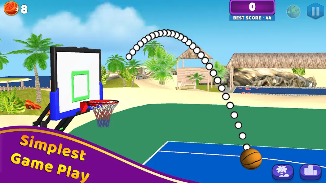 Shoot Challenge Basketball (Шут Челлендж Баскетбол) [МОД Меню] Screenshot 1
