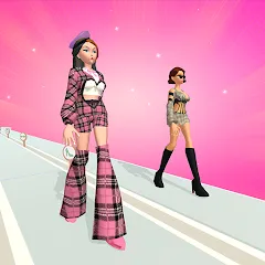 Скачать взломанную Fashion Battle - Dress up game (Фэшнбатл)  [МОД Все открыто]