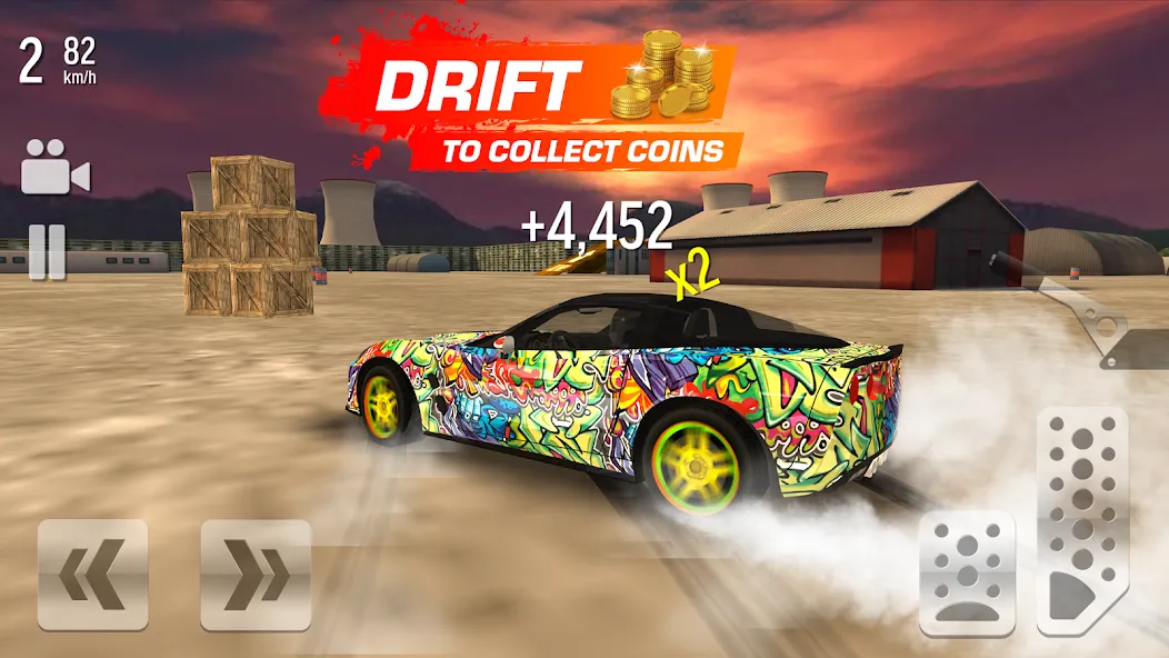 Drift Max - Car Racing (Дрифт Макс) [МОД Меню] Screenshot 1