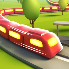Взлом Train Adventure - Line Game (Трейн Эдвенчер)  [МОД Unlimited Money]
