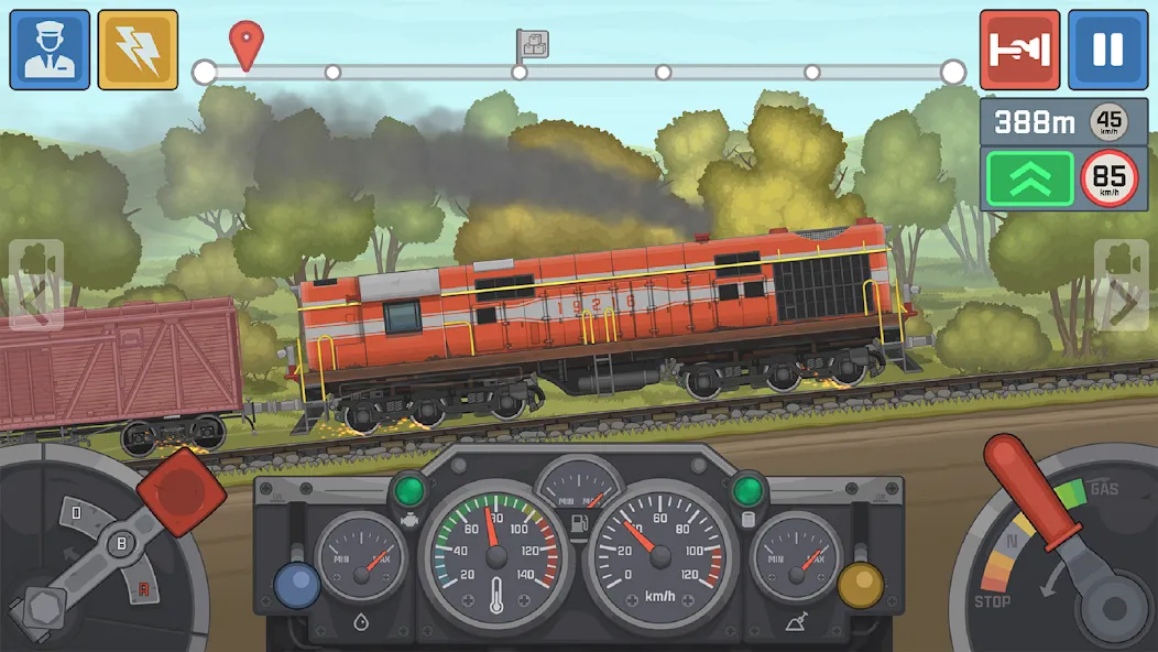 Train Simulator: Railroad Game (Трейн Симулятор) [МОД Menu] Screenshot 2