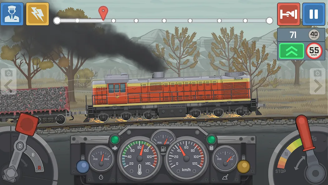 Train Simulator: Railroad Game (Трейн Симулятор) [МОД Menu] Screenshot 3