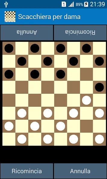Italian Checkers - Dama (Дама) [МОД Много монет] Screenshot 1