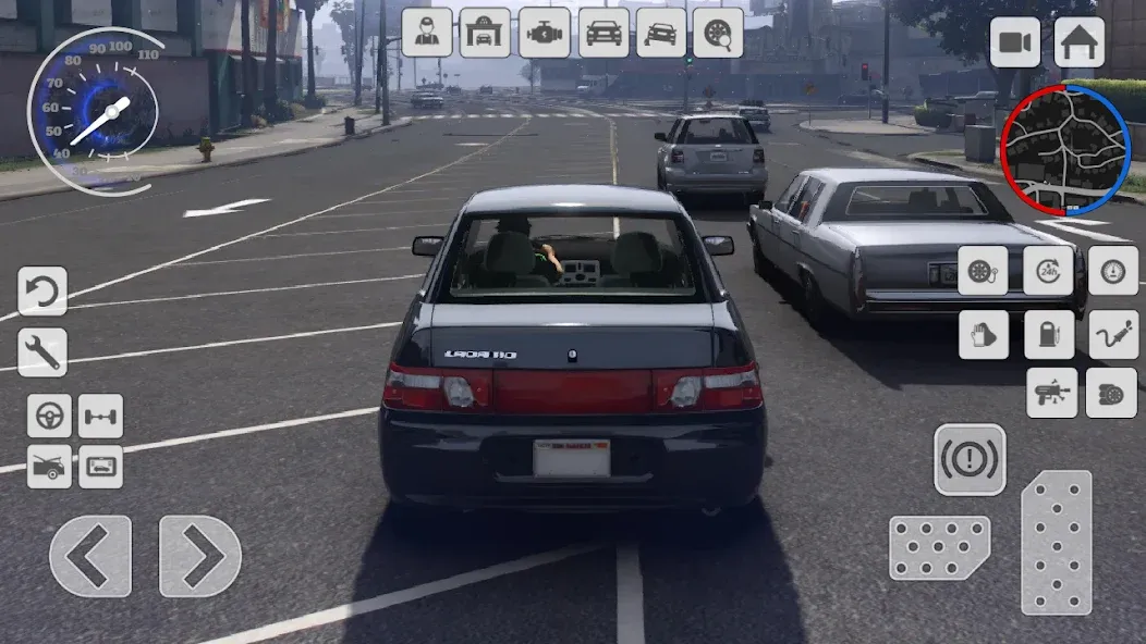 Drift 2110: Russian Tuning VAZ [МОД Бесконечные деньги] Screenshot 2