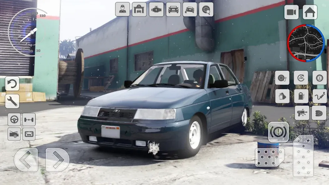 Drift 2110: Russian Tuning VAZ [МОД Бесконечные деньги] Screenshot 4