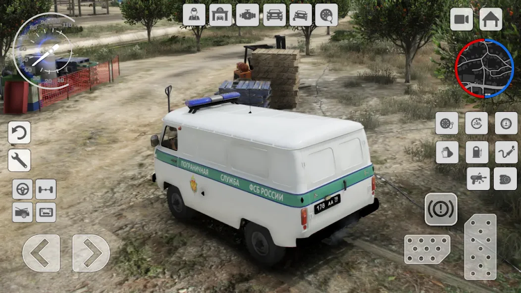 UAZ Loaf: Special vehicle 4x4 [МОД Много монет] Screenshot 4