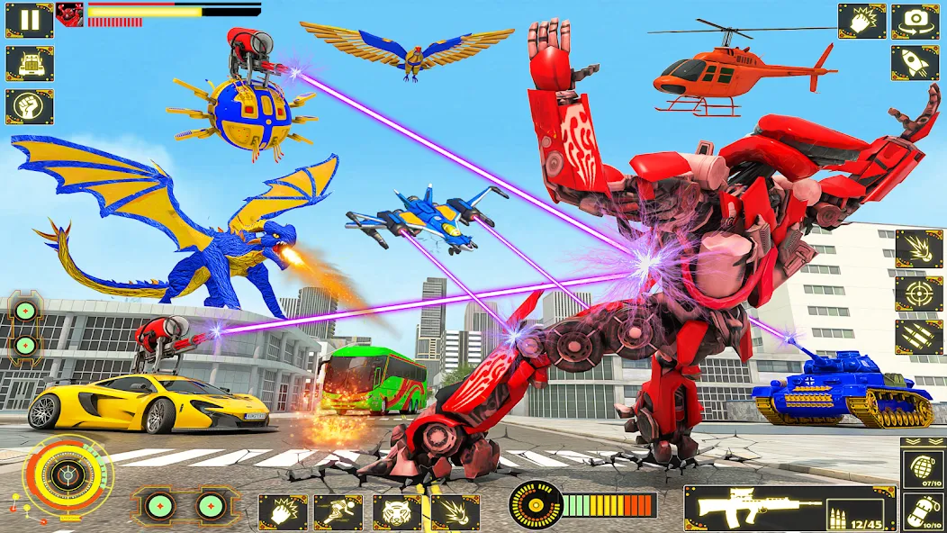 Snake Car Robot Transformation (Снейк Кар Робот Трансформейшн) [МОД Unlimited Money] Screenshot 4