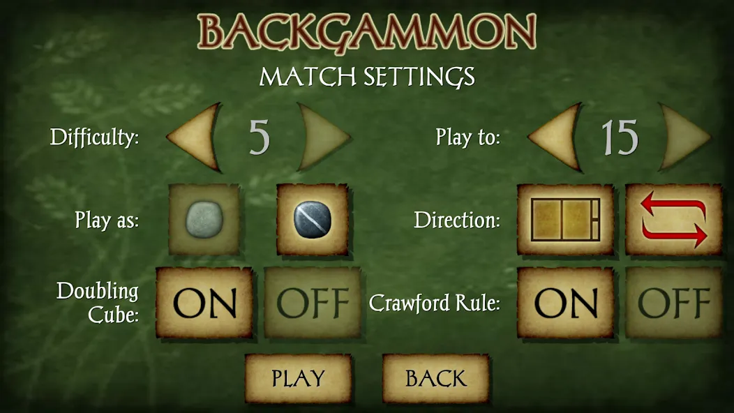 Backgammon (Бэкгаммон) [МОД Menu] Screenshot 3