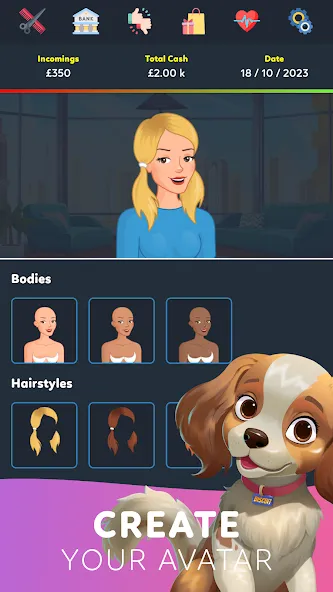 Life Simulator 3 - Real Life (Лайф Симулятор 3) [МОД Много монет] Screenshot 1