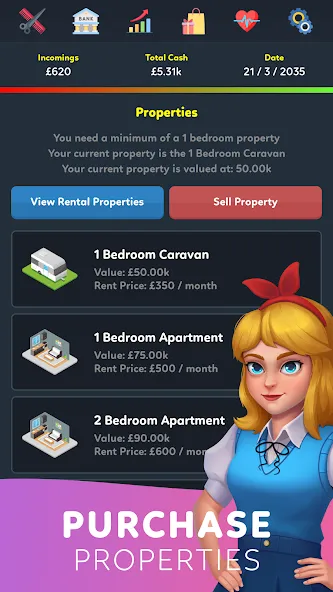 Life Simulator 3 - Real Life (Лайф Симулятор 3) [МОД Много монет] Screenshot 4