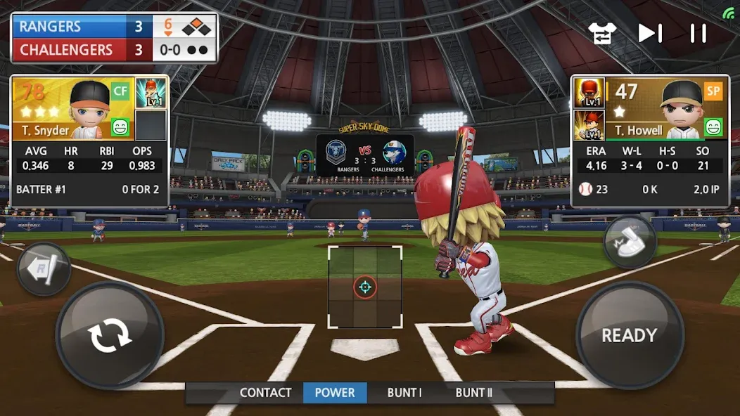 BASEBALL 9 (БЕЙСБОЛ 9) [МОД Бесконечные монеты] Screenshot 1