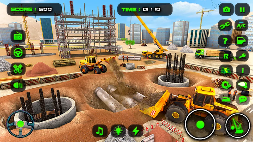 City Construction: Sand Games [МОД Много монет] Screenshot 3