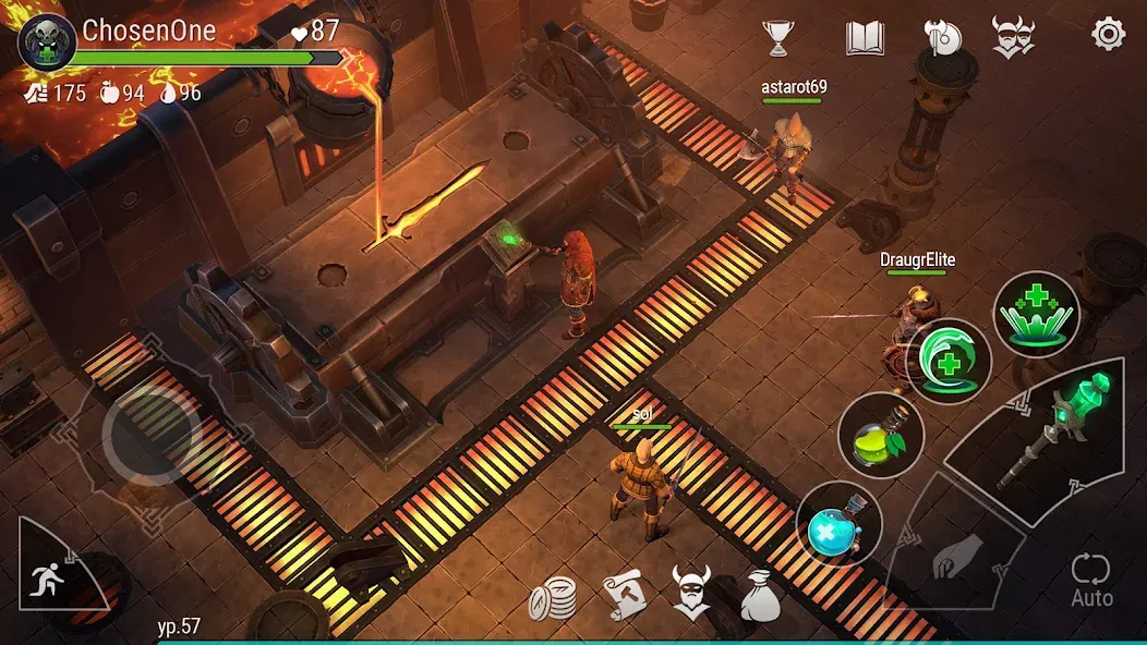 Frostborn: Action RPG (Фростборн) [МОД Много монет] Screenshot 4