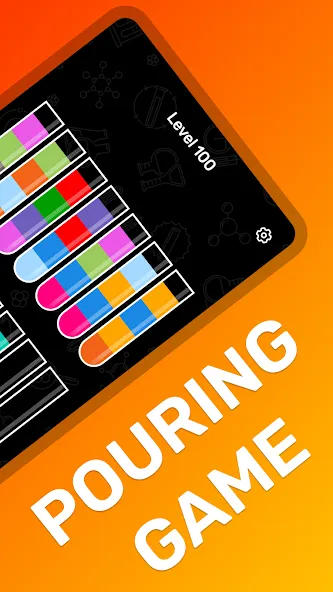 Water Sort Puzzle Color Game [МОД Бесконечные монеты] Screenshot 2