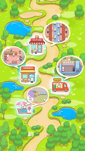 Wolfoo Snack Bar, Restaurant [МОД Menu] Screenshot 2