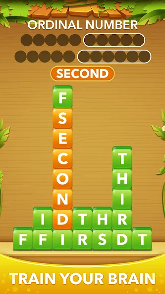 Word Heaps -Connect Stack Word [МОД Много денег] Screenshot 1