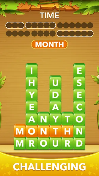 Word Heaps -Connect Stack Word [МОД Много денег] Screenshot 5