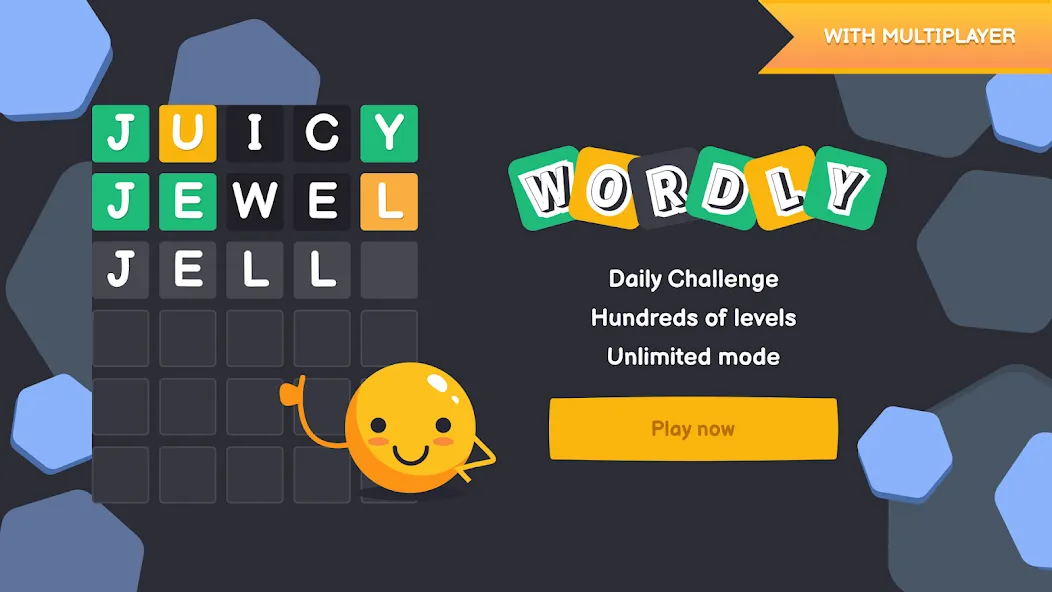 Wordly - unlimited word game (Вордли) [МОД Много монет] Screenshot 1