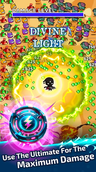 Neon Survivor - Survival Game (Проект Икс) [МОД Бесконечные деньги] Screenshot 2