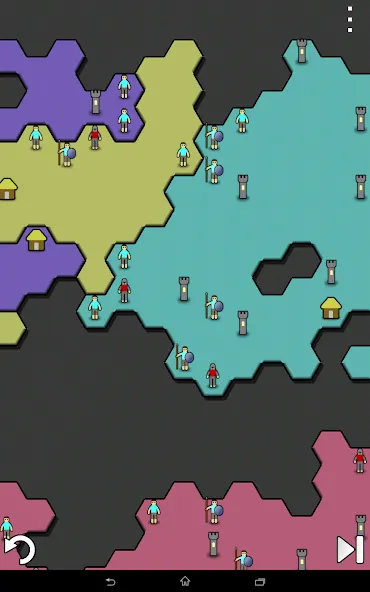 Antiyoy Classic (Антийой) [МОД Много денег] Screenshot 2